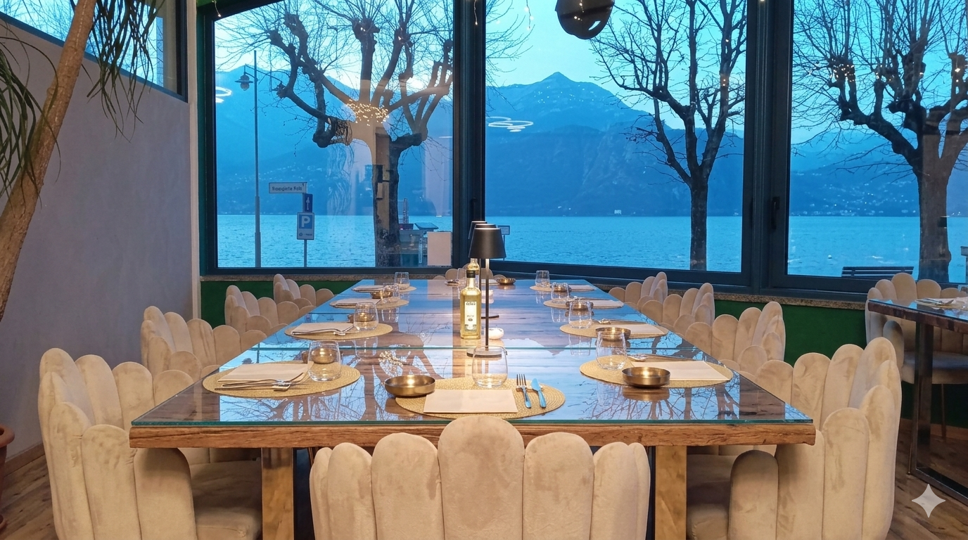 Vista sul Lago di Como da Colico